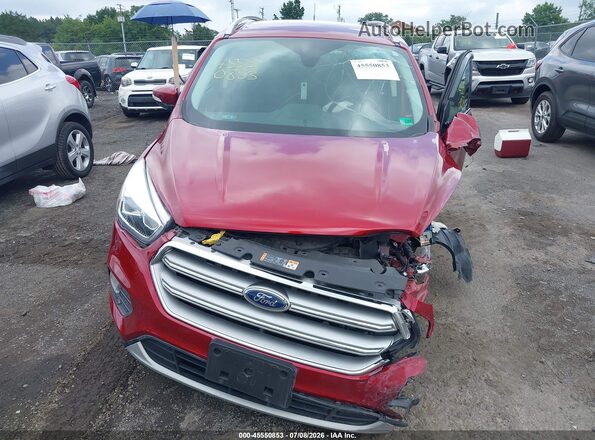 1FMCU9JD3HUE02554 2017 FORD ESCAPE Red Vista del cuadro de instrumentos