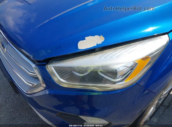 1FMCU9JD5HUA56927 2017 FORD ESCAPE Blue Вид спереду