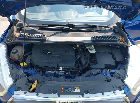 1FMCU9JD5HUA56927 2017 FORD ESCAPE Blue Вид ззаду