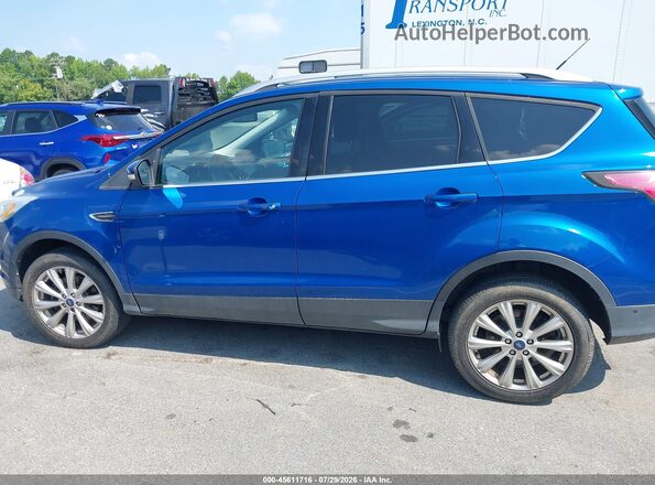 1FMCU9JD5HUA56927 2017 FORD ESCAPE Blue Панорамний вид салону 360°