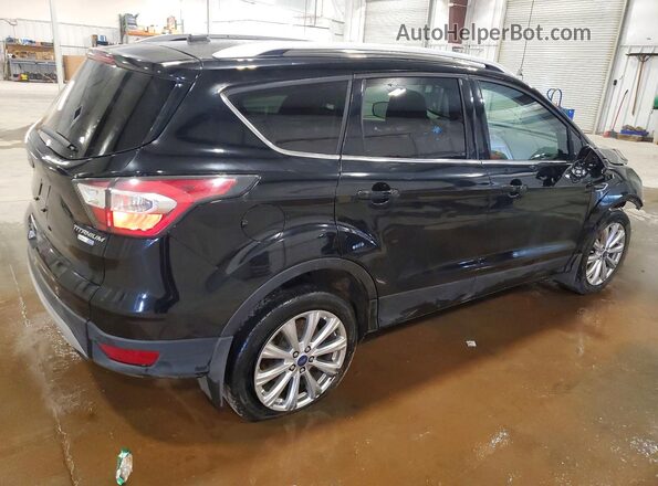 1FMCU9JD6HUB06282 2017 FORD ESCAPE Black Tył prawy