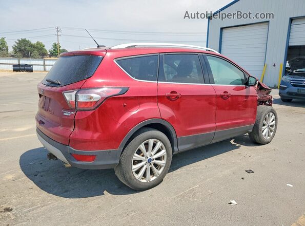 1FMCU9JD6HUB14799 2017 FORD ESCAPE Red Задня права чверть