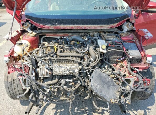1FMCU9JD6HUB14799 2017 FORD ESCAPE Red Вид підкапотного простору