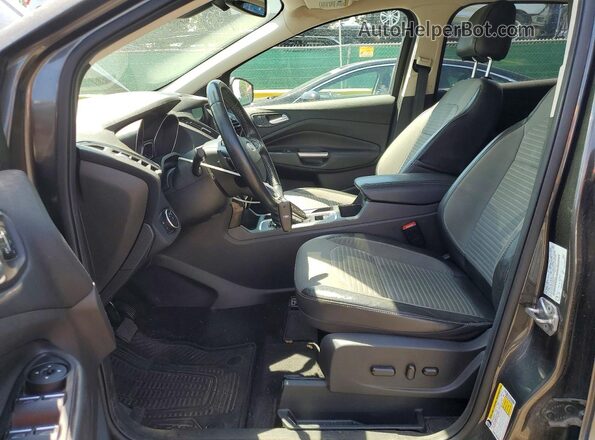1FMCU9JD7HUA79920 2017 FORD ESCAPE Gray Vista interior delantera
