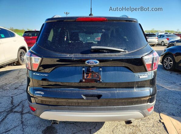 1FMCU9JD7HUD25610 2017 FORD ESCAPE Black Հետևի տեսք