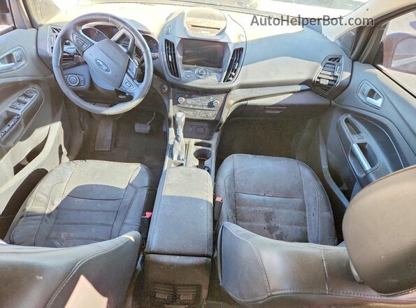 1FMCU9JD7HUD25610 2017 FORD ESCAPE Black Առջևի վահանակի տեսք