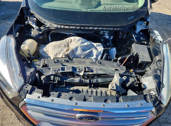 1FMCU9JD7HUD25610 2017 FORD ESCAPE Black Շարժիչի բաժամունքի տեսք