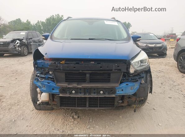 1FMCU9JD8HUC93444 2017 FORD ESCAPE Синий Вид задней части салона