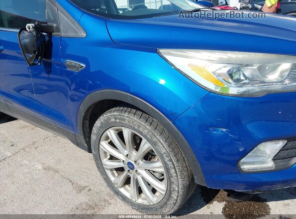 1FMCU9JD9HUE95290 2017 FORD ESCAPE Blue Vista frontal