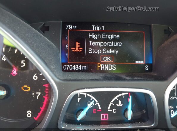 1FMCU9JD9HUE95290 2017 FORD ESCAPE Blue 
