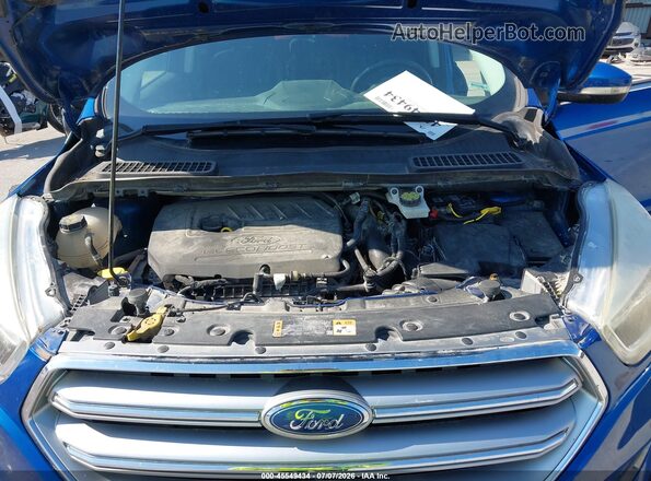 1FMCU9JD9HUE95290 2017 FORD ESCAPE Blue Vista trasera
