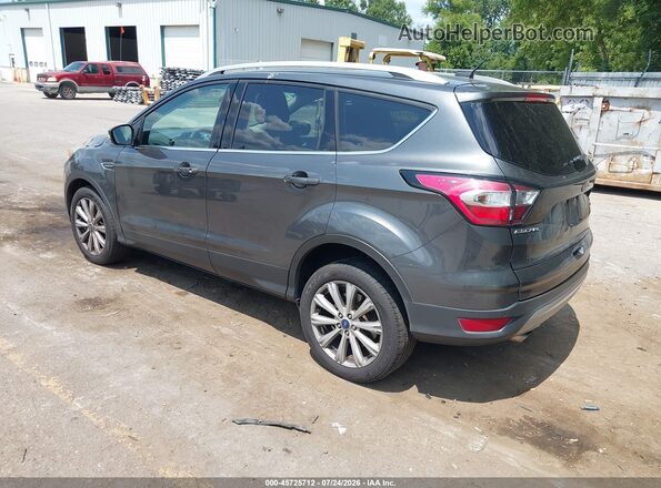 1FMCU9JDXHUD83744 2017 FORD ESCAPE Gray უკანა მარცხენა