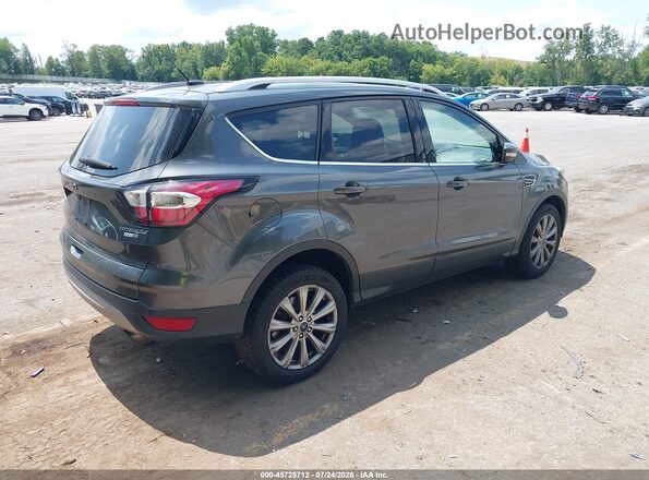 1FMCU9JDXHUD83744 2017 FORD ESCAPE Gray უკანა მარჯვენა