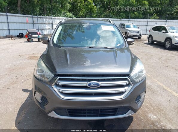 1FMCU9JDXHUD83744 2017 FORD ESCAPE Gray ხელსაწყოთა პანელის ხედი