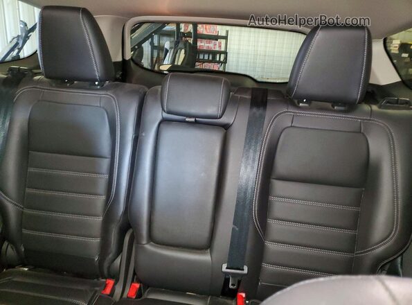 1FMCU9JDXHUE92916 2017 FORD ESCAPE Black Rear seats view