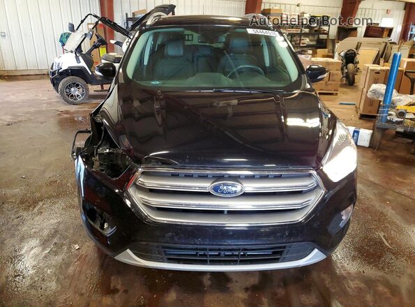 1FMCU9JDXHUE92916 2017 FORD ESCAPE Black Front view