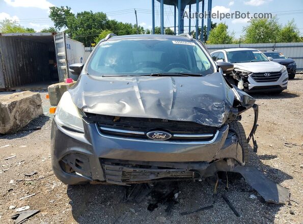1FMCU9JX0GUA11256 2016 FORD ESCAPE Gray Widok z przodu