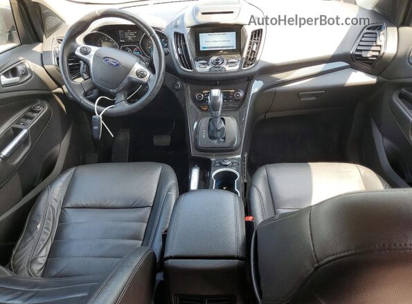 1FMCU9JX0GUA11256 2016 FORD ESCAPE Gray Widok deski rozdzielczej