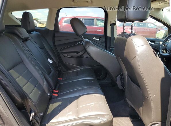 1FMCU9JX0GUA11256 2016 FORD ESCAPE Gray Widok tylnych siedzeń