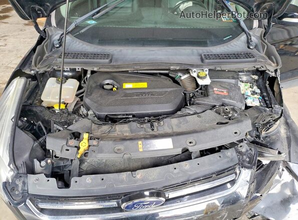 1FMCU9JX1GUB93081 2016 FORD ESCAPE Black Vista del compartimento del motor