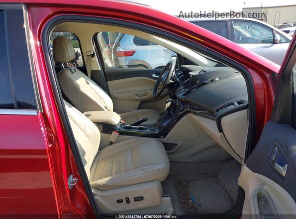 1FMCU9JX2GUB70537 2016 FORD ESCAPE Red წინა სალონის ხედი