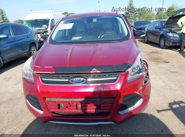 1FMCU9JX2GUB70537 2016 FORD ESCAPE Red ხელსაწყოთა პანელის ხედი