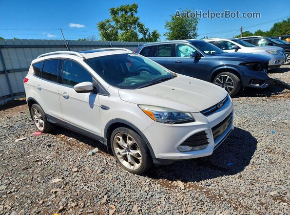 1FMCU9JX2GUC03875 2016 FORD ESCAPE White Przód prawy