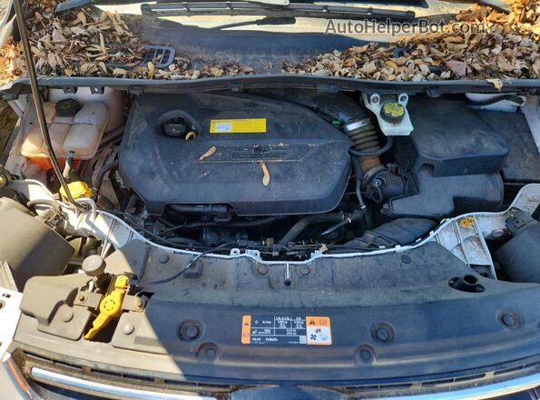 1FMCU9JX2GUC03875 2016 FORD ESCAPE White Widok komory silnika