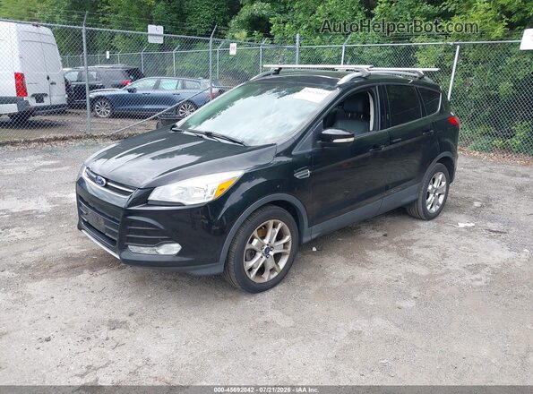1FMCU9JX4GUB10257 2016 FORD ESCAPE Черный Передняя левая четверть