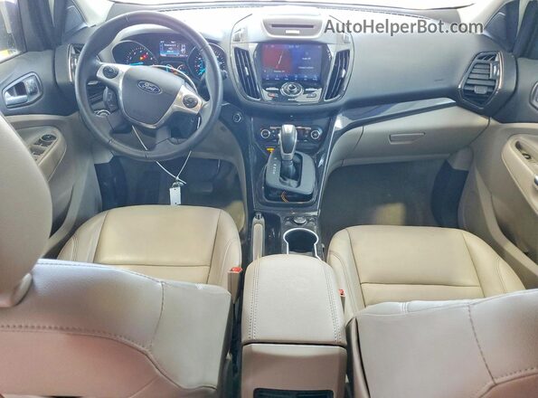 1FMCU9JX7GUB27781 2016 FORD ESCAPE White Dashboard view