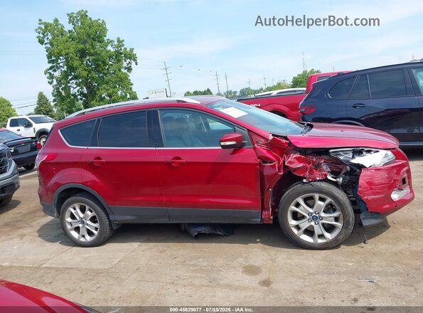 1FMCU9JX8GUA52203 2016 FORD ESCAPE Red ხელსაწყოთა პანელის ხედი