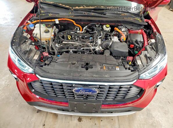 1FMCU9JZ8RUB48661 2024 FORD ESCAPE Красный Вид подкапотного пространства