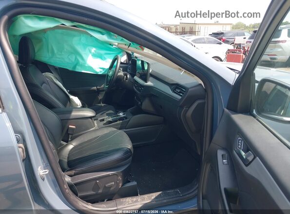 1FMCU9JZ8SUB13639 2025 FORD ESCAPE Blue Widok wnętrza z przodu