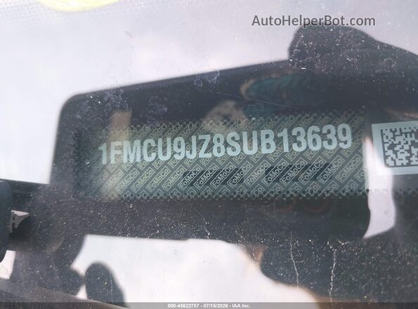 1FMCU9JZ8SUB13639 2025 FORD ESCAPE Blue Widok komory silnika