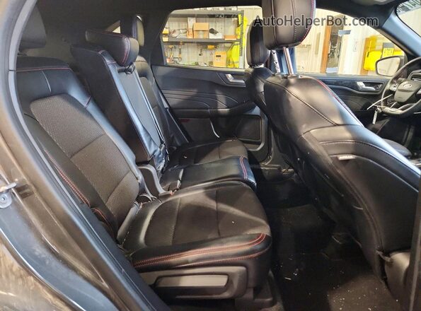 1FMCU9MN0PUA08383 2023 FORD ESCAPE Gray Vista de los asientos traseros