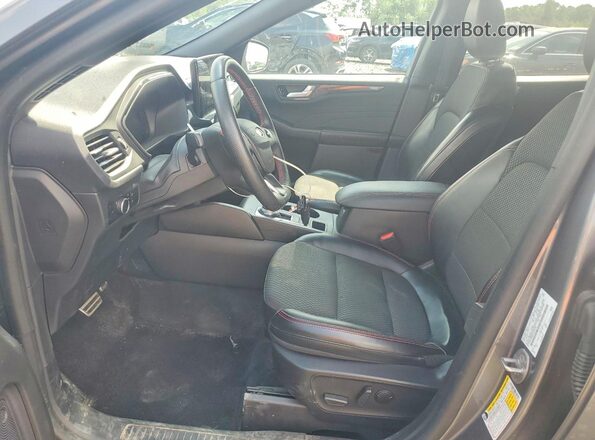 1FMCU9MN0PUB16759 2023 FORD ESCAPE Gray Widok wnętrza z przodu