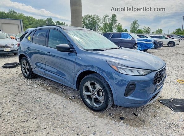 1FMCU9MN0RUB43608 2024 FORD ESCAPE Синий Передняя правая четверть