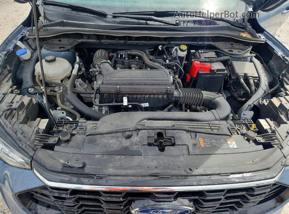 1FMCU9MN0RUB43608 2024 FORD ESCAPE Синий Вид задней части салона
