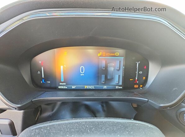1FMCU9MN0TUA30085 2026 FORD ESCAPE Red Instrument cluster view