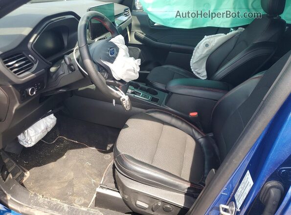 1FMCU9MN1PUB11151 2023 FORD ESCAPE Blue Вид салону спереду