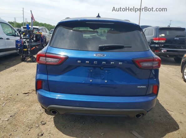 1FMCU9MN1PUB11151 2023 FORD ESCAPE Blue Вид ззаду