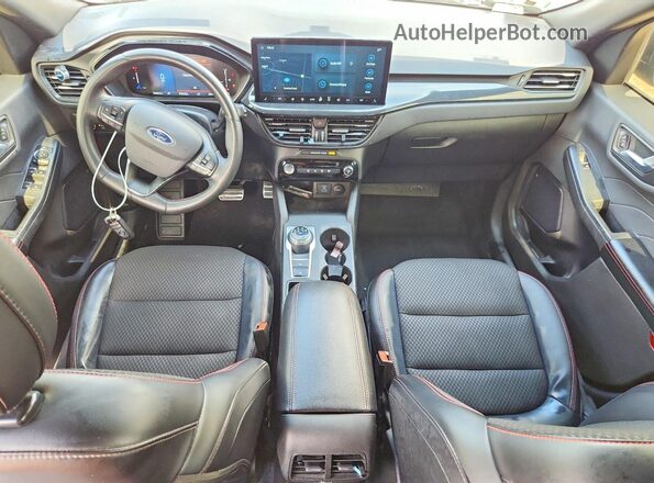 1FMCU9MN1PUB43145 2023 FORD ESCAPE Silver წინა პანელის ხედი