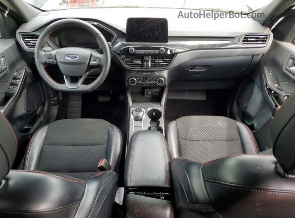1FMCU9MN1SUA84915 2025 FORD ESCAPE Black Вид панелі приладів
