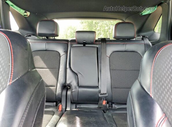 1FMCU9MN1SUA84915 2025 FORD ESCAPE Black Вид задніх сидінь
