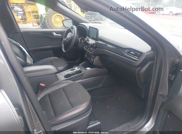 1FMCU9MN1SUB18819 2025 FORD ESCAPE Серый Вид салона спереди