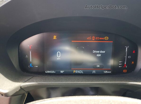 1FMCU9MN2RUA45695 2024 FORD ESCAPE Белый Вид щитка приборов
