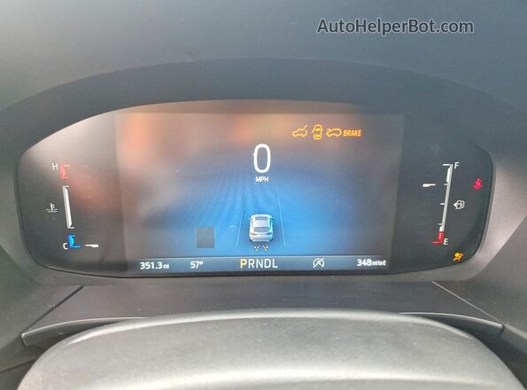 1FMCU9MN2TUA40715 2026 FORD ESCAPE Gray Սարքավորումների վահանակի տեսք