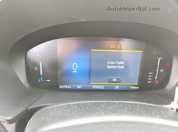 1FMCU9MN4PUA34176 2023 FORD ESCAPE Silver Instrument cluster view