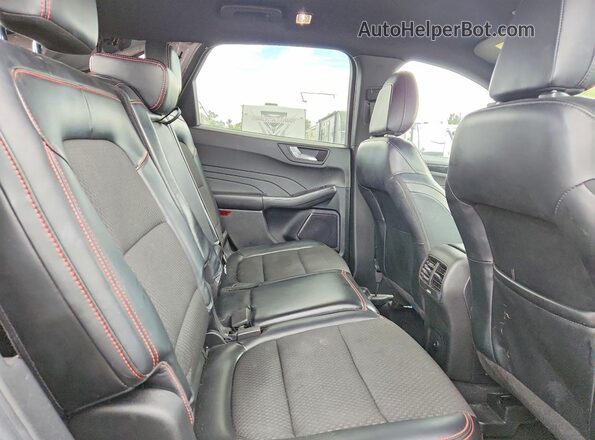 1FMCU9MN4PUA34176 2023 FORD ESCAPE Silver Rear seats view