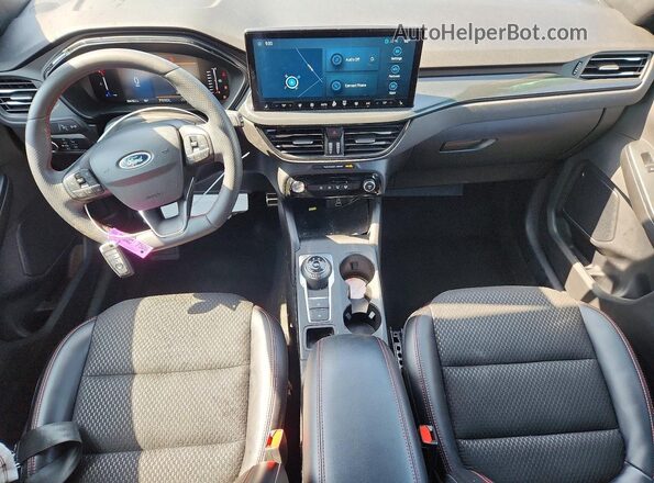 1FMCU9MN4RUB29050 2024 FORD ESCAPE Blue Dashboard view